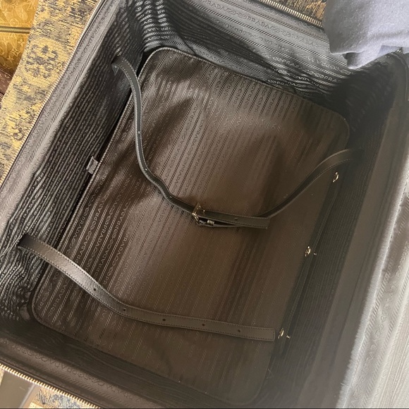Prada Rolling Suitcase Luggage Travel Bag - Picture 11 of 15